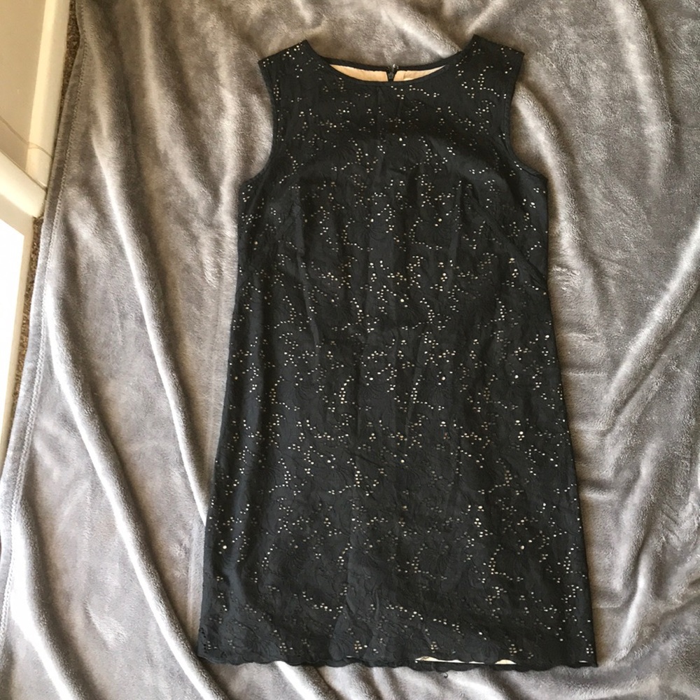 Eyelet Shift Dress - Loft